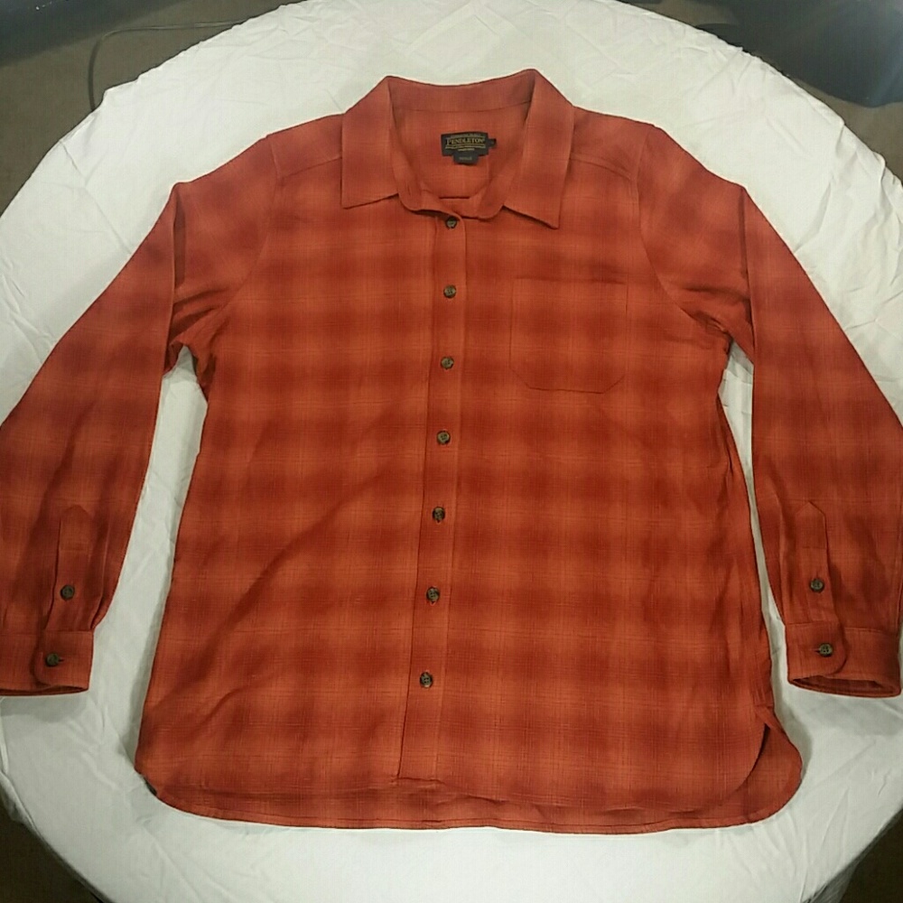 Pendleton Long Sleeve Flannel Button Up